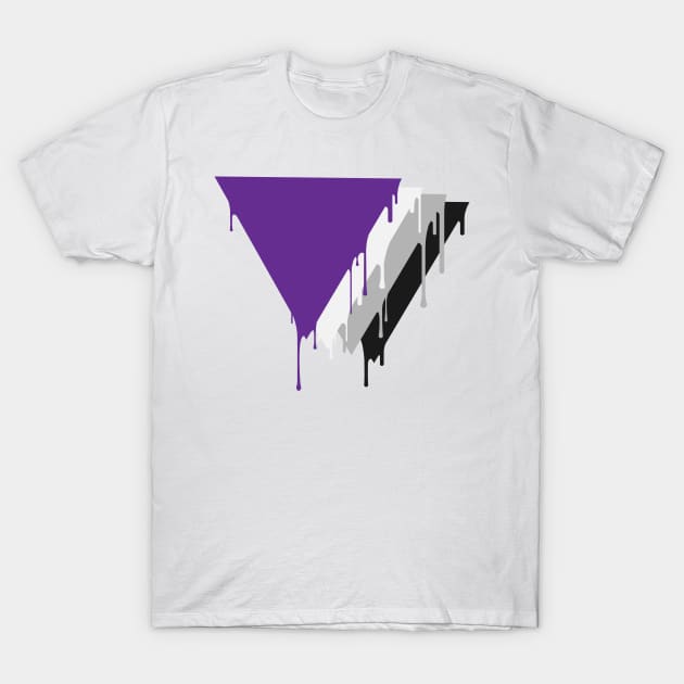 Asexual Pride T-Shirt by Blame_the_Artist
